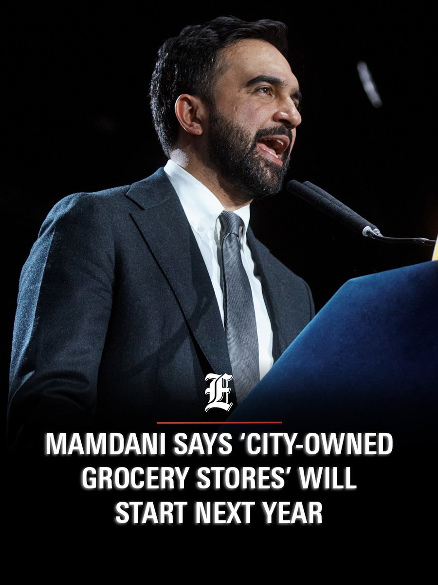 Mamdani is opening government-run grocery stores in NYC. Does he not realize that running grocery stores isn’t a government function?