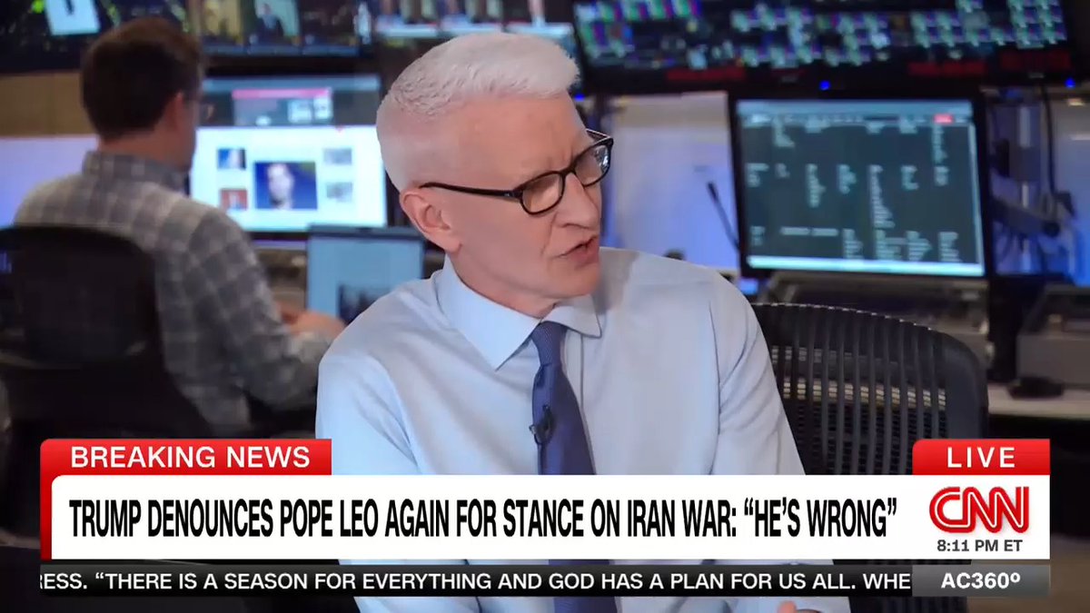 "He sees that he's historically unpopular and I think he got himself into a quagmire": Former Trump White House Communications Director Alyssa Farrah Griffin on the president attacking the Pope after his criticism of the Iran war.