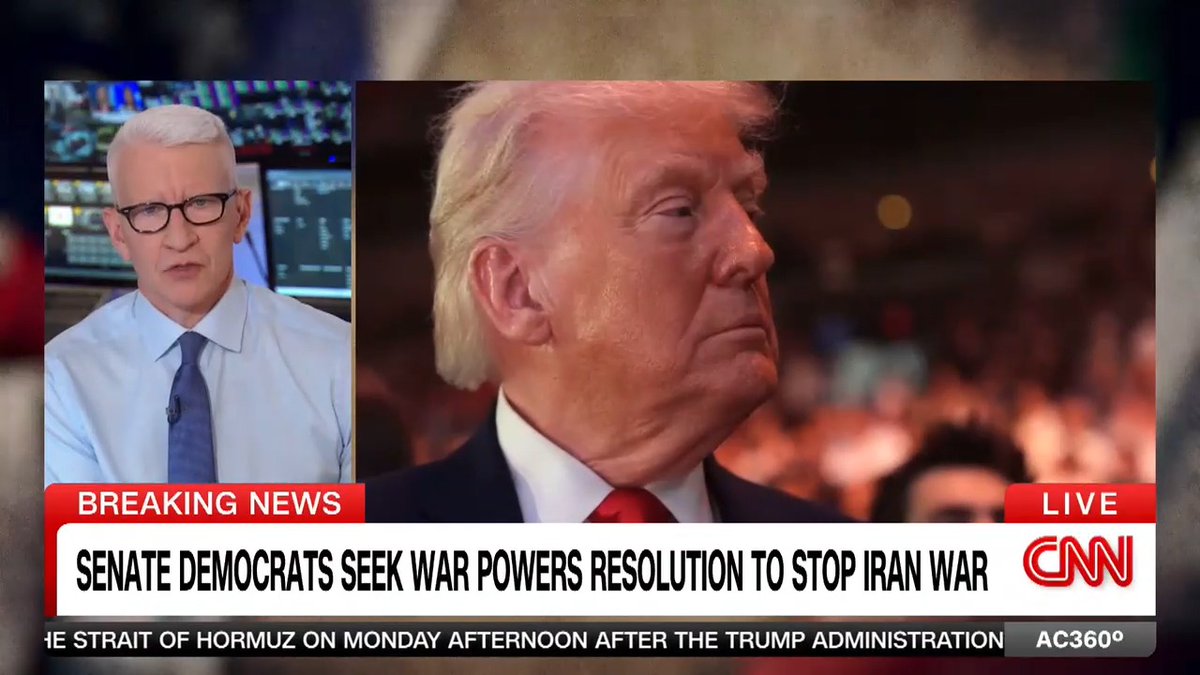 Democrat Cory Booker is one of several senators filing war powers resolutions in a push to stop the war in Iran. He acknowledges they're unlikely to go anywhere without Republican support. "We're going to continue to call it out," Booker says. "The Senate is not doing its job."