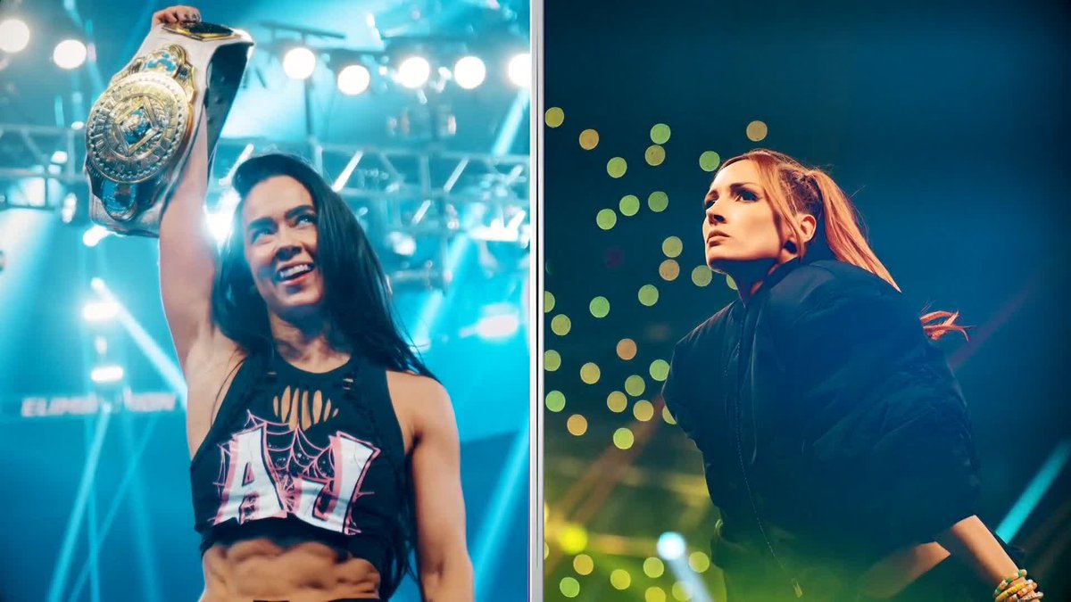 Women's Intercontinental Champion AJ Mendez and Rebecca Quin are on a COLLISION COURSE! 👊 📍: #WrestleMania