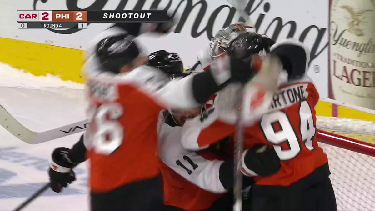 THE FLYERS ARE HEADED TO THE STANLEY CUP PLAYOFFS!