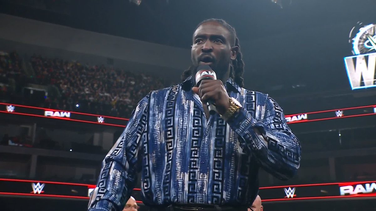 “I have always been THE ONE” 👑 Oba Femi wwe is READY for Brock Lesnar!