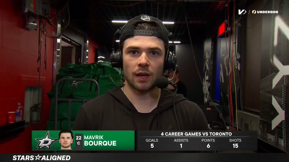 "It's going to sound bold, but I think I can be an important piece for the playoffs. I've learned a lot the last few years from up top, and I want to be part of it this year." Mavrik Bourque chats with Josh and Razor after his career night 🎙️ Dallas Stars | #TexasHockey