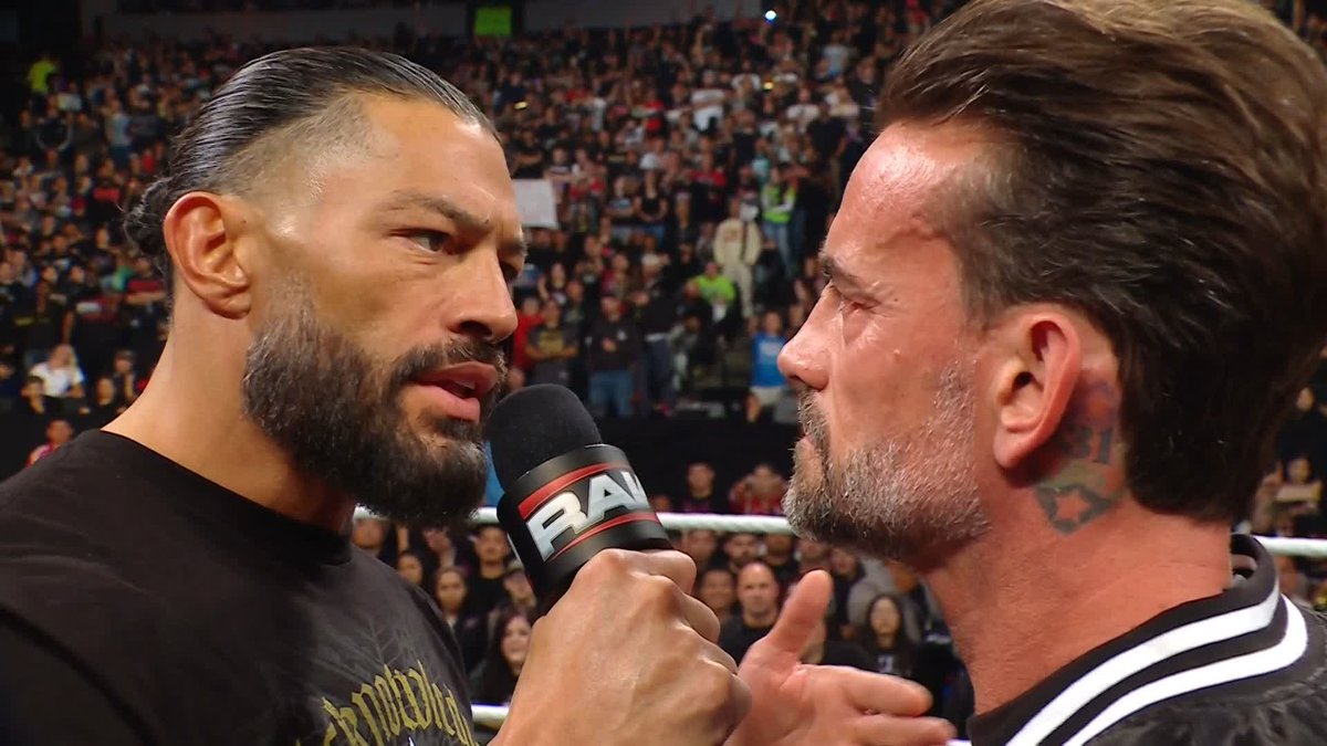 "On Sunday it's AND NEW" ☝️ Roman Reigns