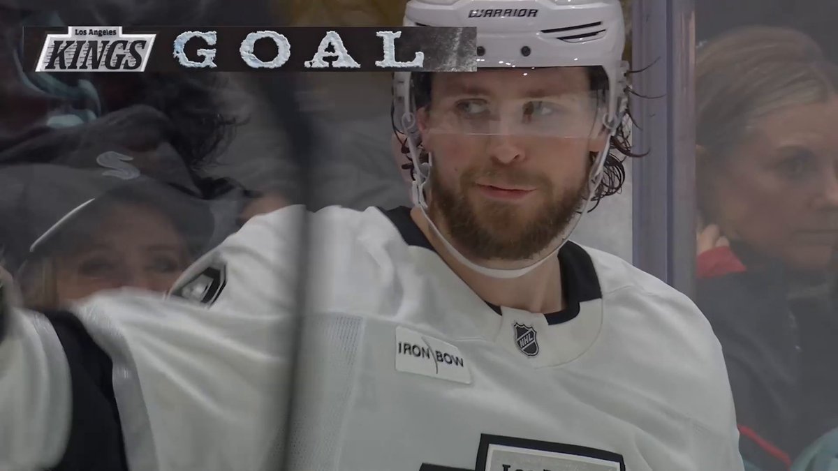 KOPITAR TO KEMPE 🤩 The LA Kings have a two-goal lead late in the third period! 📺: ESPN ➡️