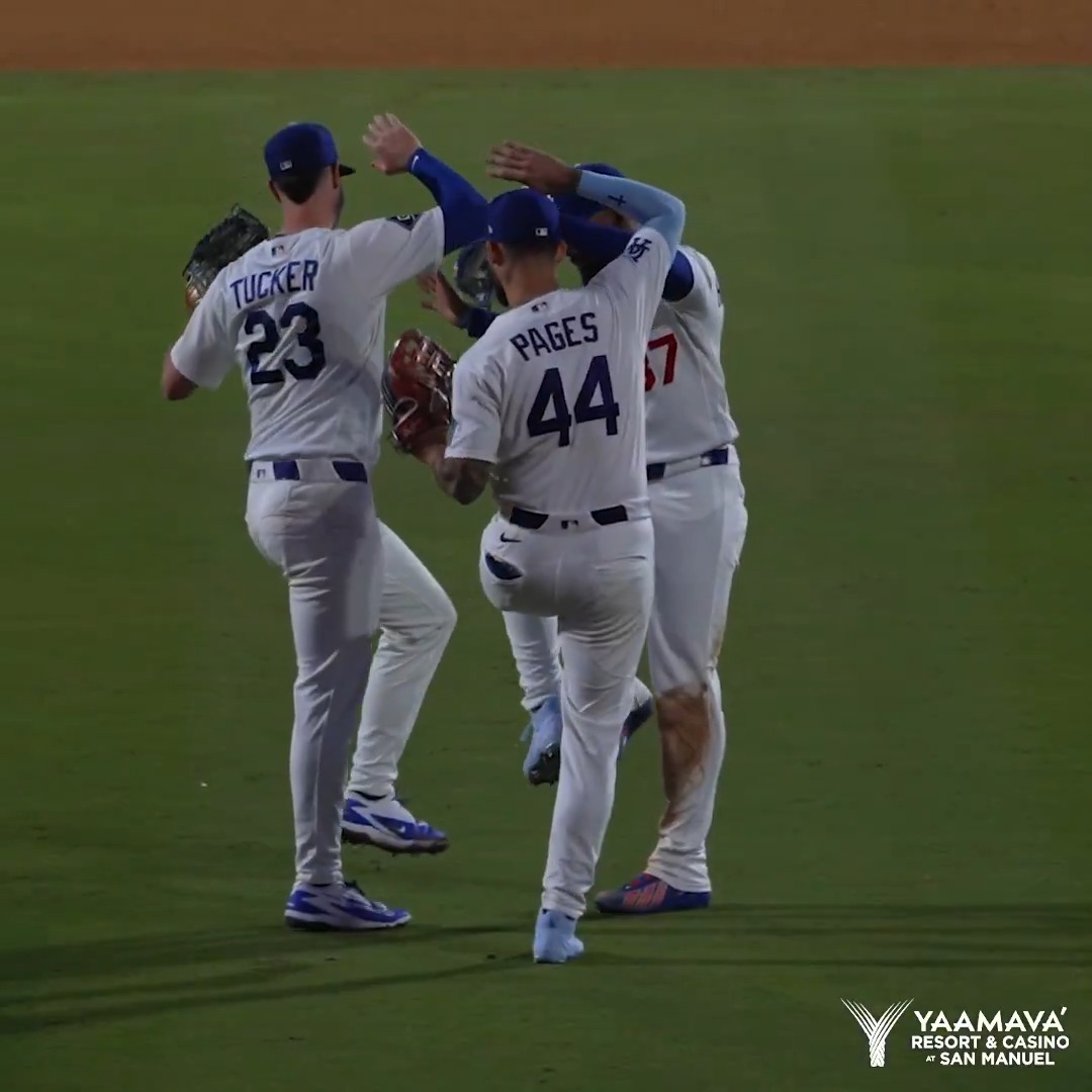 Victory formation! Dodgers x Yaamava' Resort & Casino