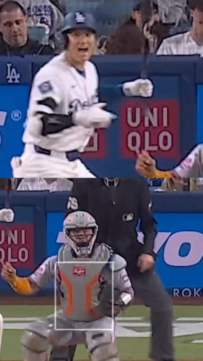 La reacción de Ohtani.🤣 (Vía @mlb/IG)