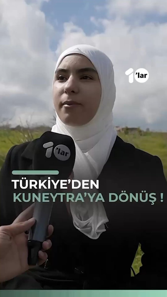 “Buradan Türk halkına teşekkür etmek istiyorum, bizi çok iyi karşıladılar. Yeni döndük vatanımıza yeniden göç etmekten korkuyoruz” Türkiye’den Suriye’ye, Kuneytra’ya dönen Selam, işgal altındaki köylerde halkın maruz kaldığı tacizleri ve Suriye’deki eğitim sisteminin mevcut durumunu bizlere anlattı.
