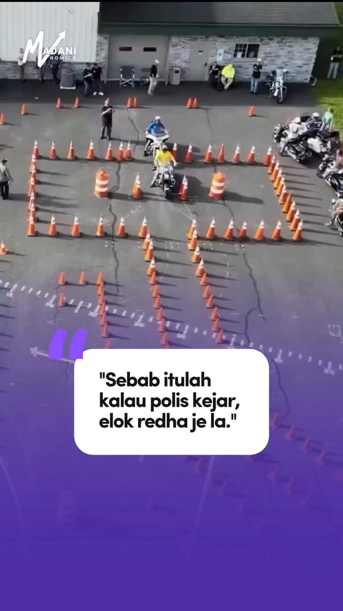 Netizen lahirkan kekaguman terhadap kecekapan luar biasa anggota polis trafik luar negara mengendalikan motosikal berkuasa tinggi seberat lebih 300 kg. Anggota terbabit buktikan kemahiran dengan melalui laluan berliku dan sempit pada kelajuan tinggi tanpa sedikit pun tersasar.
