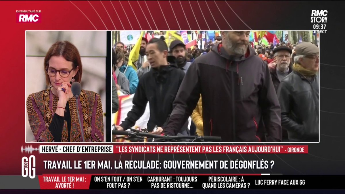 🚨 Hervé, chef d'entreprise : "J'ai voté 2 fois Macron, j'ai mal au derrière. Les macronistes, vous avez pas fait le boulot. Très bien, ne nous représentez plus ! Moi, je vais voter RN. Ils seront à 40 % au 1er tour et là vous allez faire un front républicain. Trop tard !" #GGRMC