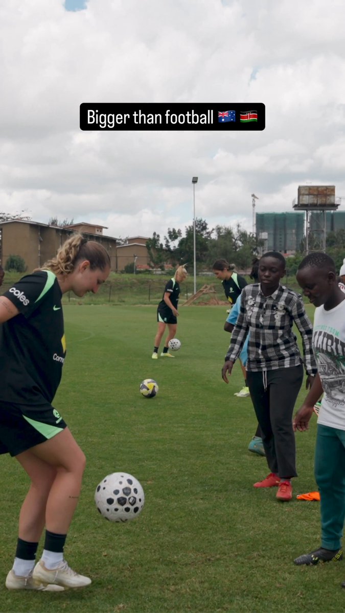 The world game connects everyone. ⚽️🤝 🇰🇪v🇦🇺 16.04.26 12:30am AEST 📺💻📱: Paramount+ Australia #Matildas KGSA Foundation DBA Africa Australian High Commission, Kenya