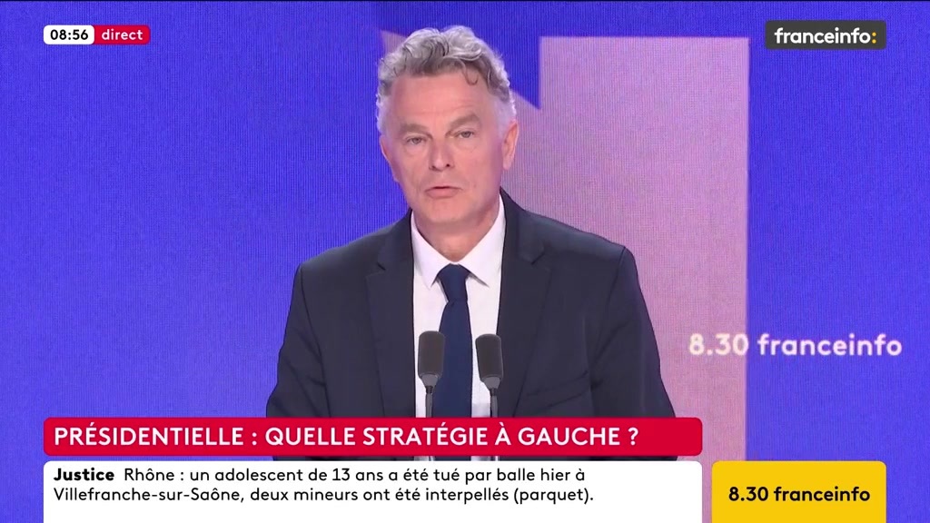 🔴 Présidentielle : quelle stratégie à gauche ? ➡️ "Avant de parler de candidature, je veux parler d'ambition pour la France. Je souhaite que l'on parle de ce que nous proposons plutôt que d'aller critiquer d'autres ou de parler d'une candidature commune", dit Fabien Roussel