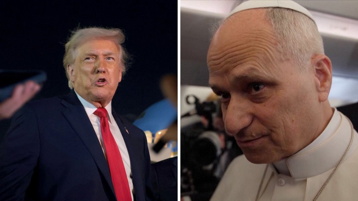 BBCニュース - ローマ教皇、戦争に反対し続け平和を語り続けると表明 トランプ氏に批判され