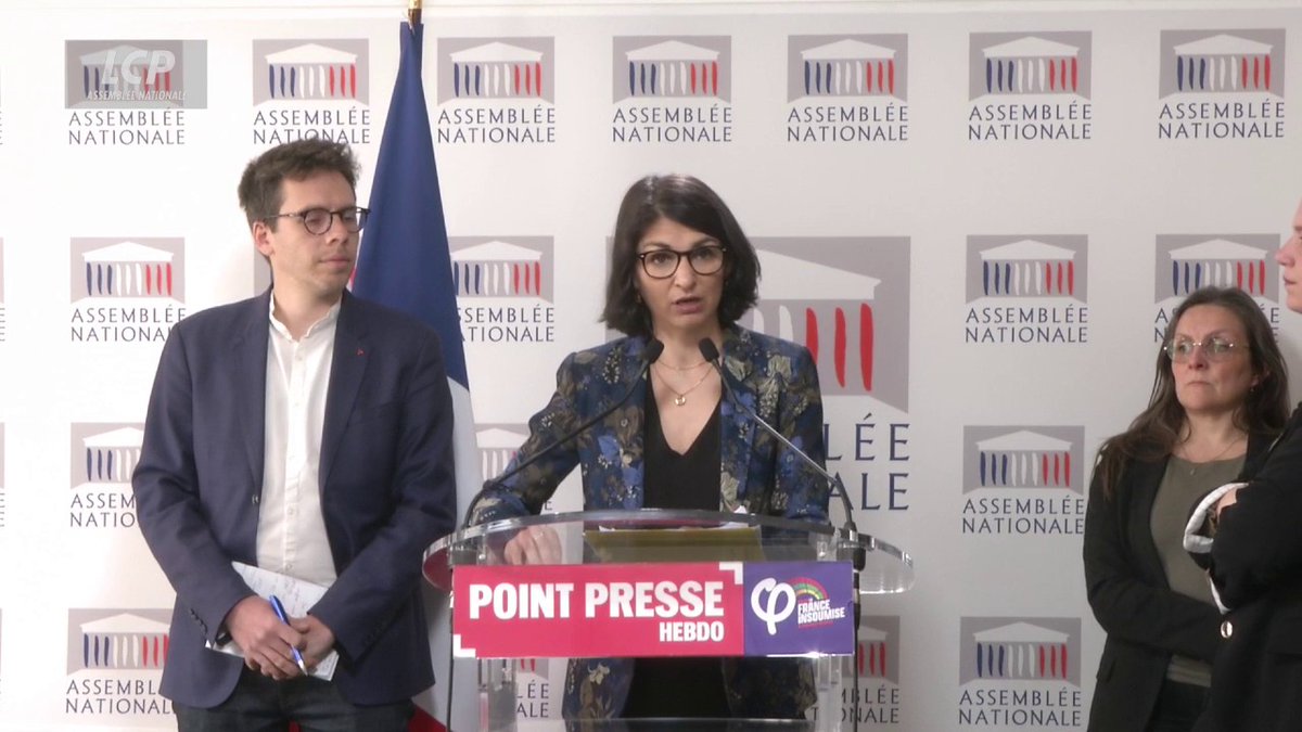 Prix de l'énergie : "Nous déposons une proposition de loi pour nationaliser des activités des industries pétrolières de Total en France", annonce Aurélie Trouvé, "ce qui permettra de reprendre la main sur les rentes de Total". #DirectAN