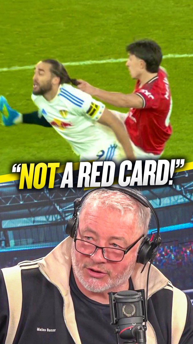 ❌ "It's not a red card... That is not violent conduct!" 🤦♂️ "Is it a free kick? Yes, but it's not violent conduct!" Ally McCoist insists it was wrong to send off #MUFC's Lisandro Martinez for a hair pull in their loss to #LUFC! 😤