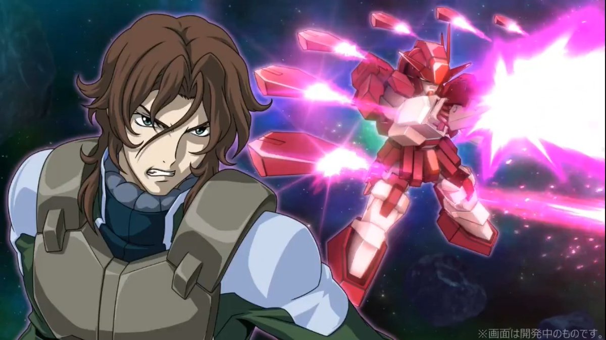 【トランザム集中射撃 戦闘演出紹介】 4月15日開始の『4ステップアップガシャ-クローズ・イン・エンジェル-』に、『ケルディムガンダム』（ロックオン・ストラトス）の『【SSR】トランザム集中射撃』が登場！！ 戦闘演出を公開します！！！ #スパロボ #スパロボDD
