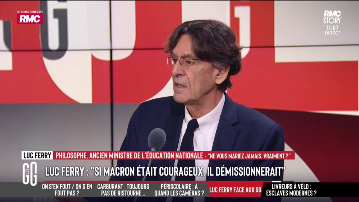 🎙️ Luc Ferry, sur le régime des mollahs : "C'est le pire régime depuis la chute du nazisme. Les médias passent leur temps à critiquer Trump. Désolé, on est à côté de la plaque." #GGRMC