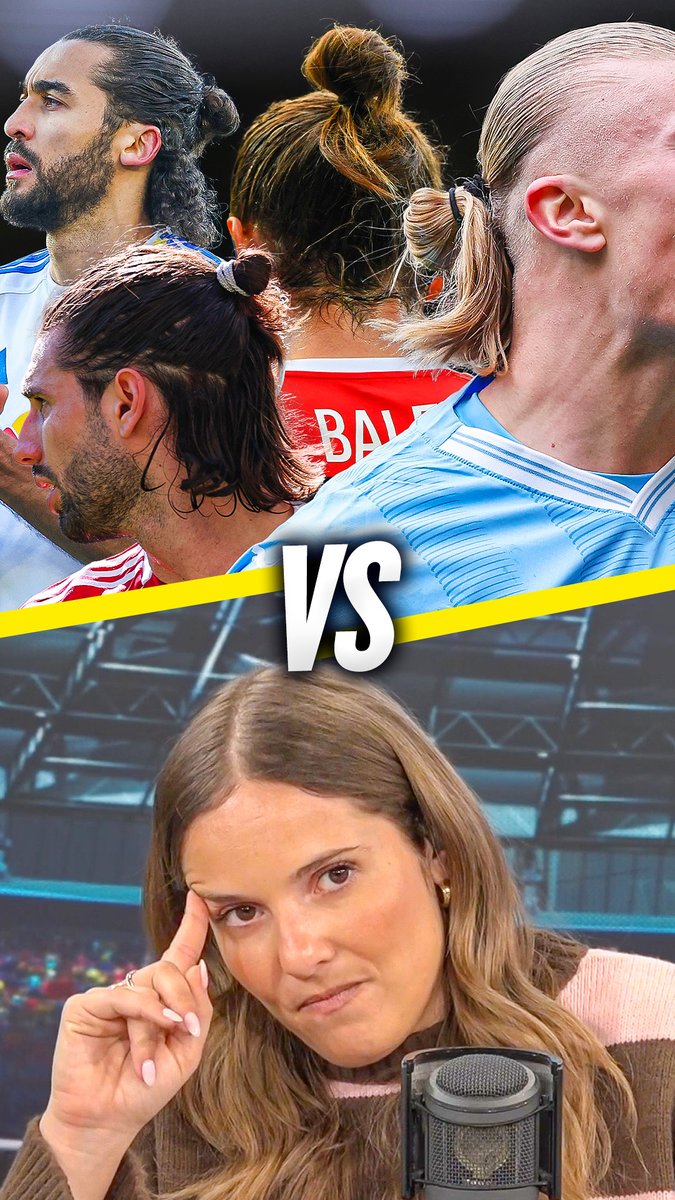 ❌ "I don't think I've ever looked at anyone that's got a man bun and gone 'That is a great hairstyle'" Olivia Buzaglo reveals her thoughts on man buns after Dominic Calvert-Lewin got his pulled by Lisandro Martinez! 👀