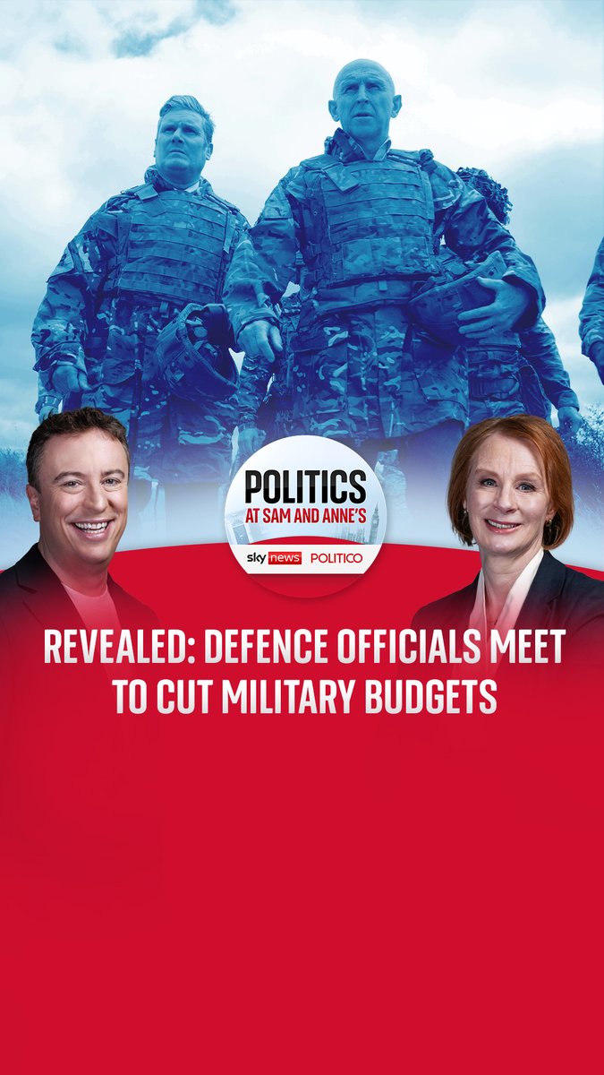 Senior defence officials are meeting this week to find £3.5bn of cuts this year amid calls for increased funding, @samcoatessky exclusively reveals. Get the full story on the latest episode of #PASAA, wherever you get your podcasts 👉