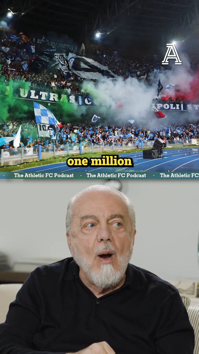 "You must have at least one million supporters." Napoli owner Aurelio De Laurentiis believes Serie A ought to cut the league from 20 to 16 teams, and while they are at it, if a team has less than one million fans, they probably shouldn’t be there at all...