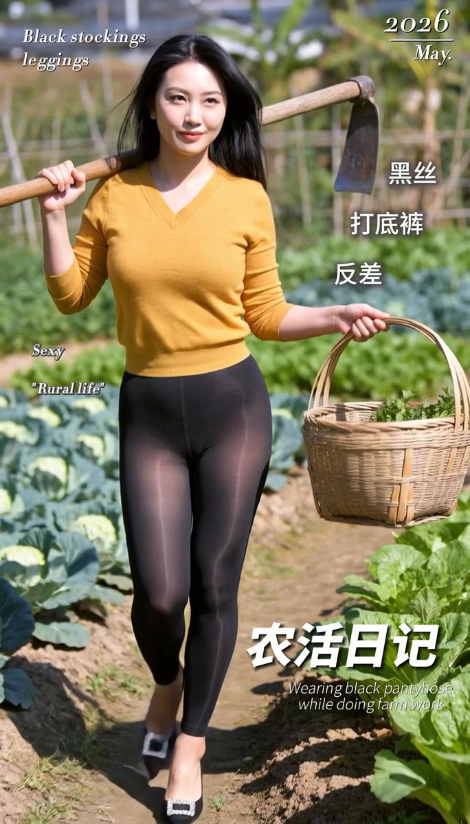 新作《乡野丝光》预告片 更多精彩内容尽在私人收藏群 #黑丝 #连裤袜 #打底裤 #legging #pantyhose