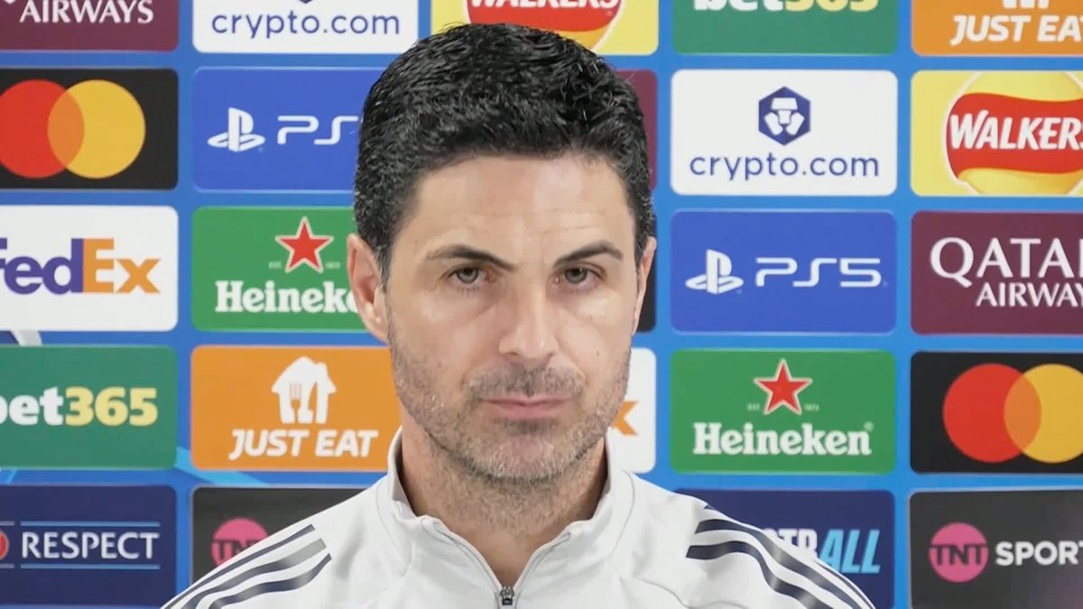 🗣️ ''Fire. I'm on fire. I'm dreaming so much, I have done so much to be in this position.'' Mikel Arteta on the emotions he's feeling ahead of Arsenal's quarter-final second leg against Sporting CP.