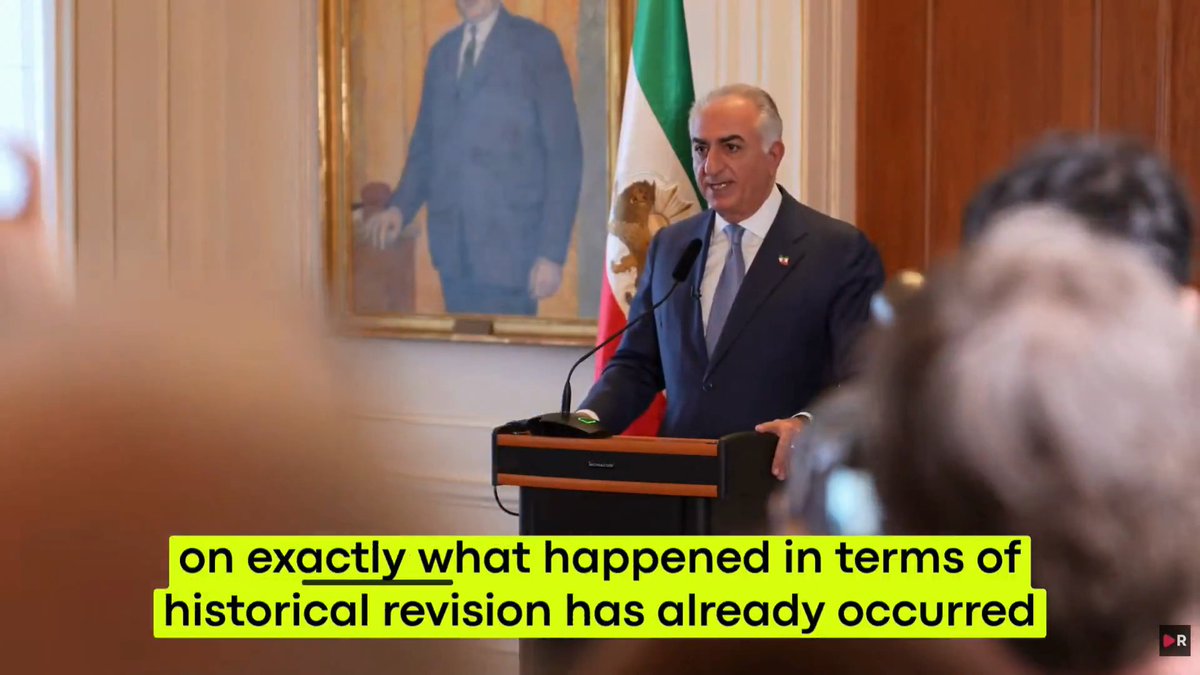 🎥 WATCH: Reza Pahlavi is put on the spot by Swedish MP Jacob Risberg to denounce torture and executions in Iran by the SAVAK under the Shah, but refuses to do so. Instead he points to a “historical revision” in people’s belief that such atrocities took place. #No2ShahNo2Mullahs