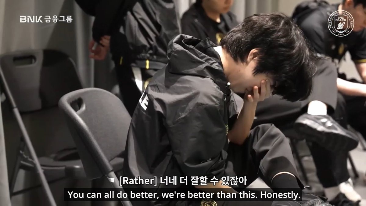 FEARX’s emotional post-game review after their LCK Cup finals loss to Gen.G Diable 🇰🇷: "Are we too intimidated? That's all I can think" "I trusted my teammates and played accordingly, but they are not giving me trust" "I'm just asking for trust, trust me" via FEARX's Youtube