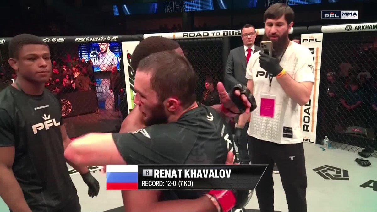 PFL後報📝 6位 レナト・ハヴァロフが2位 ラウフェオン・ストッツに3-0の判定勝ち！ #PFLChicago セミ