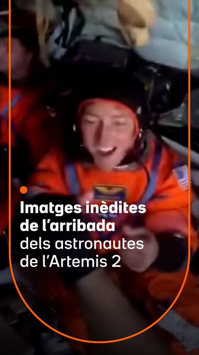 “Benvinguts a casa!” Unes imatges inèdites mostren el moment en què els astronautes de l’Artemis 2 es retroben per primer cop amb una persona després de recórrer més d'1.100.000 km