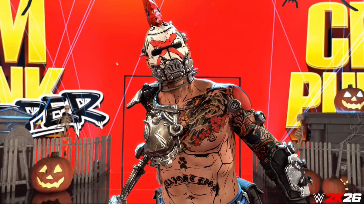 Best in the world… now with max damage and zero mercy. Your suffering is my celebration. 👊 🩸 #WWE2K26 #Borderlands