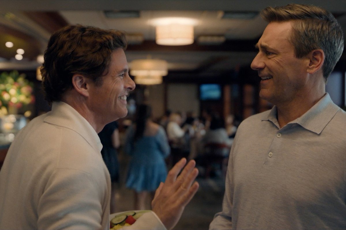 Coop doesn’t need a wingman. But he’s got one anyway. #YourFriendsAndNeighbors — Now Streaming