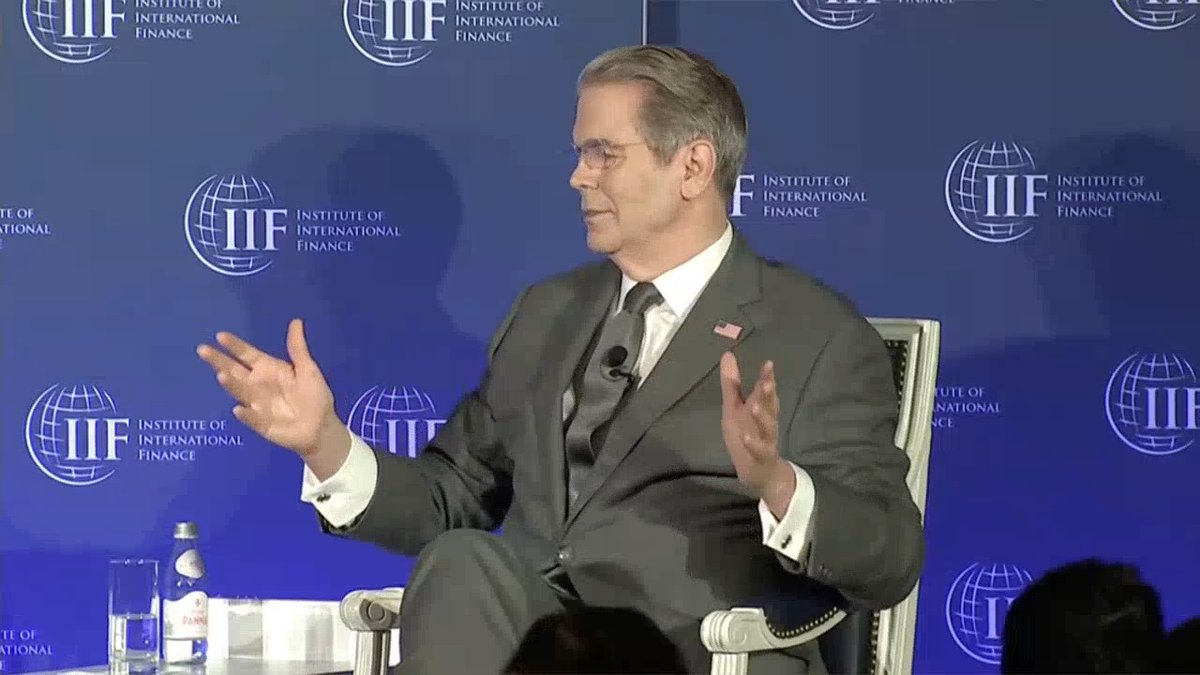 Bessent dismisses the threat of climate change and melting ice caps: "As we all know, the natural habitat for the Earth is actually water."
