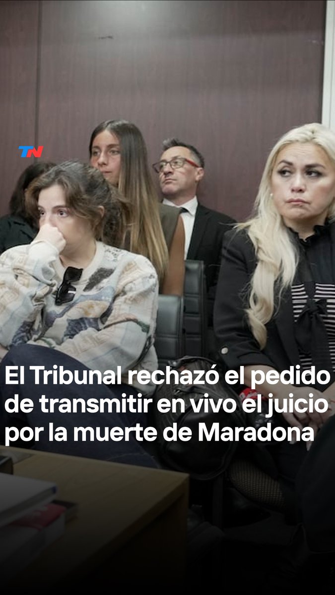 SEGUNDO JUICIO POR LA MUERTE DE DIEGO MARADONA I El abogado de Leopoldo Luque, Francisco Oneto, solicitó al jurado la transmisión de las audiencias por televisión abierta, pero el Tribunal rechazó el pedido.