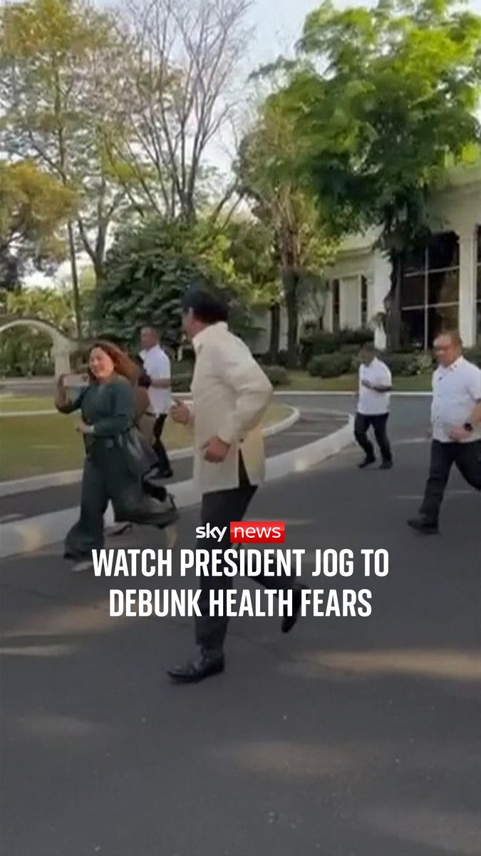 Ferdinand Marcos Jr did a few rounds of star jumps and jogged briefly outside his office in front of journalists to disprove rumours of his failing health. 🔗