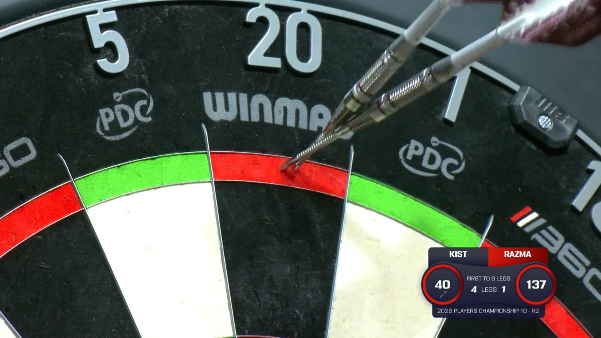 TOPS-TOPS FROM RAZMATAZZ 🤩 Madars Razma takes out 137 with a tops-tops finish to reduce the deficit against Christian Kist! 📺 #PC10