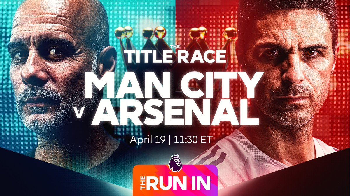 FIVE days to go before THE game of the season 🔥 Who ya got, Man City or Arsenal?