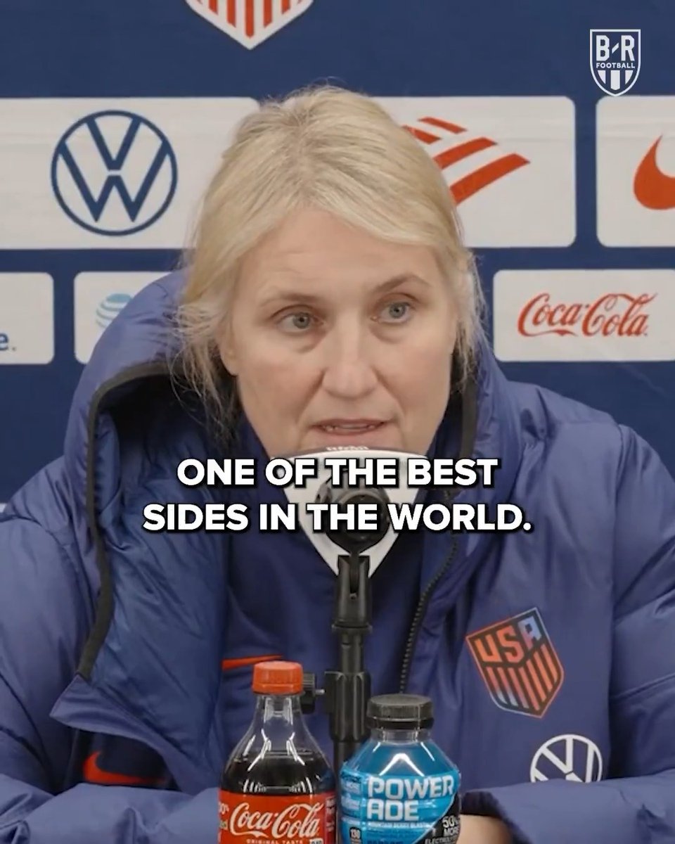 Emma Hayes is enjoying the challenge of facing an elite team like Japan ahead of USWNT’s second match of their three-game series 💪