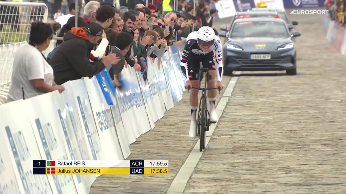 Johansen saca una sonrisa a UAE ⏱️💥 El danés, victoria y liderato en O Gran Camiño tras el palo de Roubaix. 🚴‍♂️ Lo has visto en Eurosport.es y HBO Max España. #OGC26