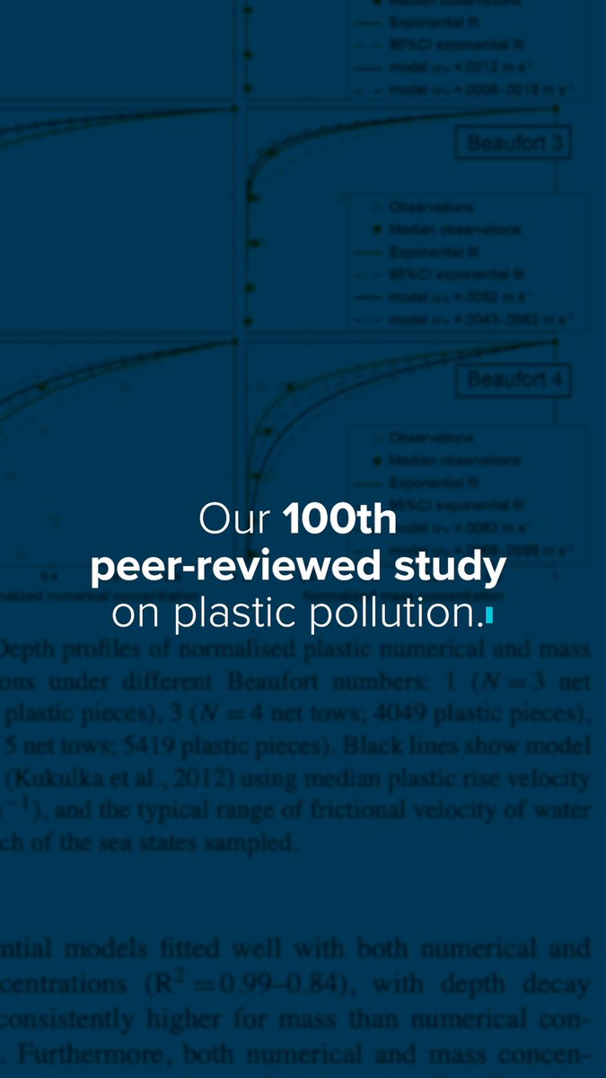 At The Ocean Cleanup, science has always been central to understanding the scale, sources, and behavior of ocean plastic pollution. This week, we have released our 100th peer-reviewed scientific publication. Learn more about this milestone from our Head of Research, Laurent Lebreton: