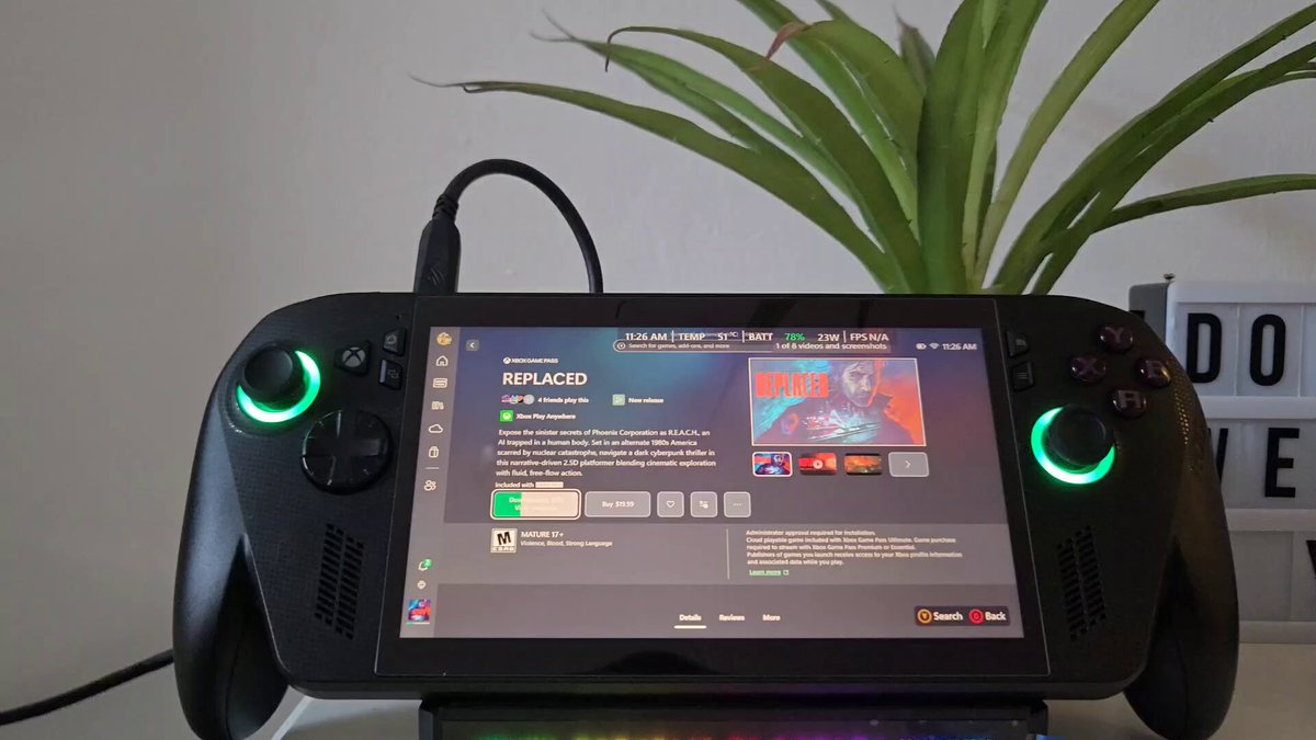 With the Xbox Ally X, you don't need a Steam Machine. 💚🎮😏👌🏾