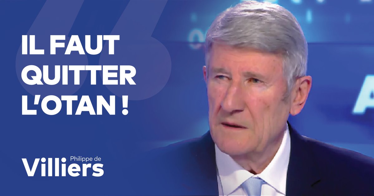 🎙️ L’OTAN, enfant de l’Oncle Sam, est en train de mourir. Son père fondateur ne reconnaît plus cette progéniture qui lui a pourtant servi à vassaliser l'Europe. 🔗 Émission complète : #FaceAPhilippeDeVilliers #FADV #CNews