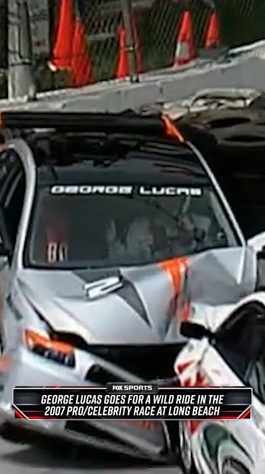 As INDYCAR and IMSA head to Long Beach, we look back at George Lucas' wild ride in the 2007 Pro/Celebrity Race.