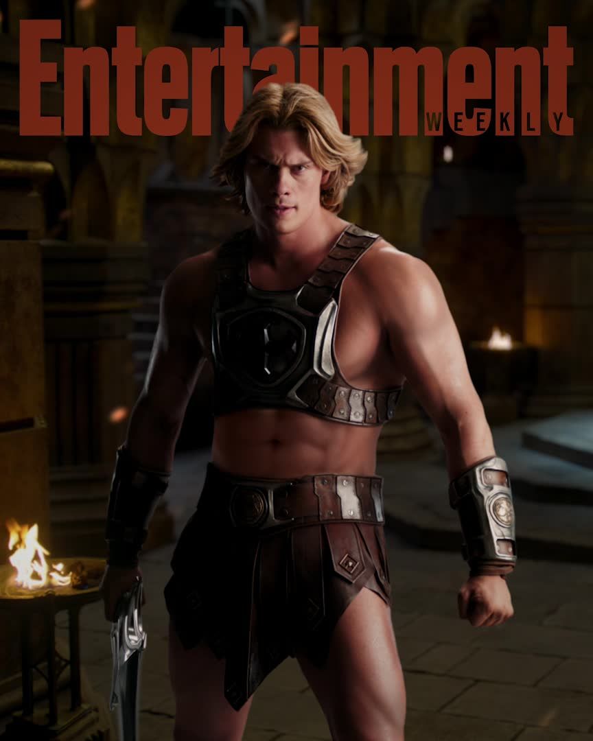 Nicholas Galitzine and Camila Mendes cover Entertainment Weekly for ‘MASTERS OF THE UNIVERSE’