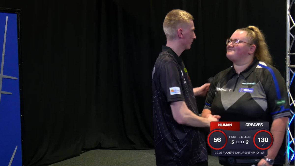 NIJMAN THROUGH TO THE SEMIS! Wessel Nijman produces a brilliant performance against Beau Greaves, as the Dutchman averages upwards of 109 in a 6-2 victory over Beau and Arrow! 📺 #PC10