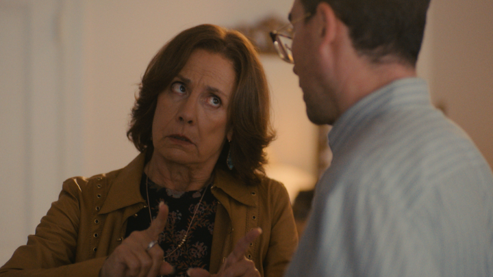 LAURIE. METCALF. Big Mistakes is now playing.