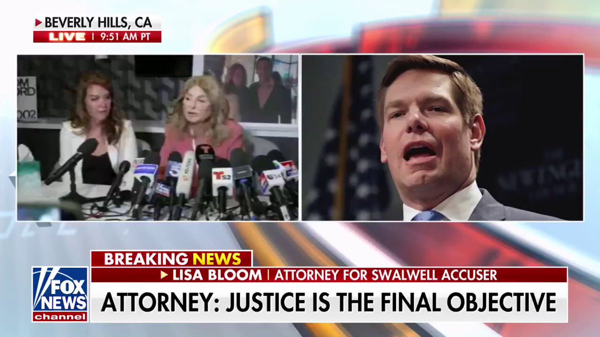 NEW: Attorney Lisa Bloom says Eric Swalwell's resignation from Congress is him trying to avoid accountability. "I see it as an effort to avoid the expulsion hearing that was coming, because once he steps down, the Ethics Committee no longer has jurisdiction to impose consequences on him."