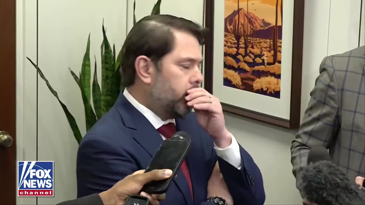 NEW: Democratic Senator Ruben Gallego admits he "heard rumors" of Eric Swalwell’s “flirty” behavior for years but didn’t believe they were true: GALLEGO: I heard rumors of him being flirty. REPORTER: And that wasn't an issue enough for you to not trust him to watch your kids or be close with him? GALLEGO: You hear this, and then when you're close to somebody and you- you know, you know his wife, you see this, you see that relationship, you know that, like, it maybe just isn't true.