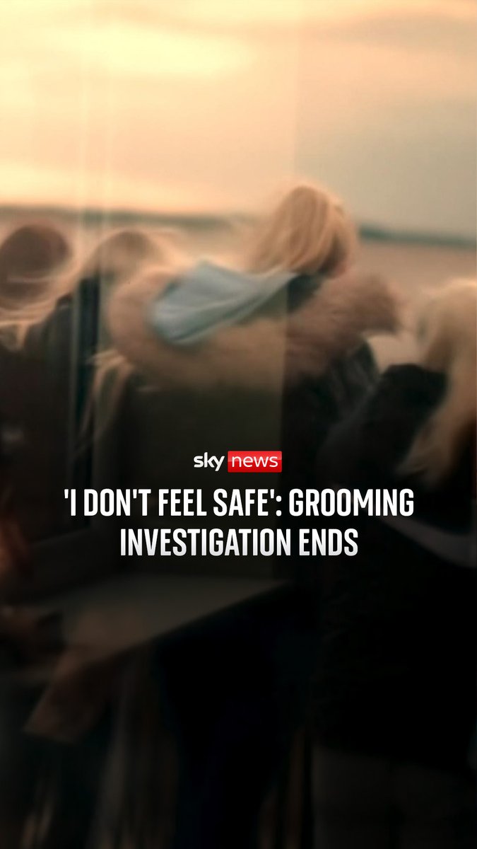 Anonymous victims of grooming gangs have spoken out to Sky News about the closure of a police investigation into their claims. 🔗