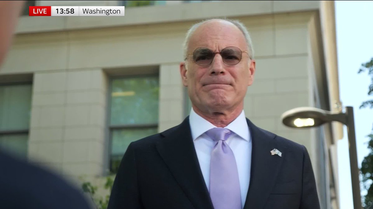 "It's not a pipe dream, it's a reality". Israeli Ambassador to the U.S. Yechiel Leiter tells Sky's Mark Stone that due to the "degrading of Iran" by the U.S. and Israel, there is now the "opportunity to degrade their proxies as well" and achieve "peace".